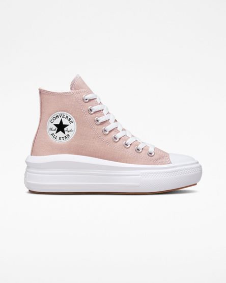 Dámské Boty Na Platformy Converse Chuck Taylor All Star Move Seasonal Color Vysoké Šedé Bílé | CZ TV31E93